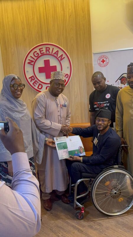SSAP Abba Isa, Nigerian Red Cross Strike Partnership on Emergency Response for Persons With Disabilities
